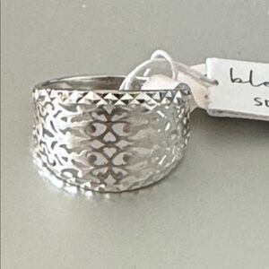Intricate 925 Sterling Silver Filigree Ring by Blu Sage